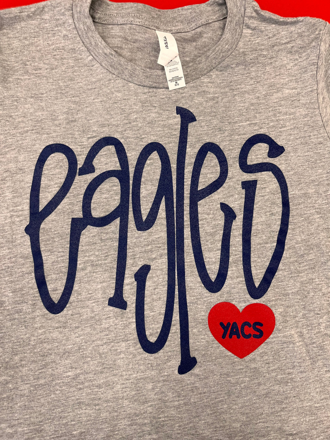 Sweatshirt- YACS with heart