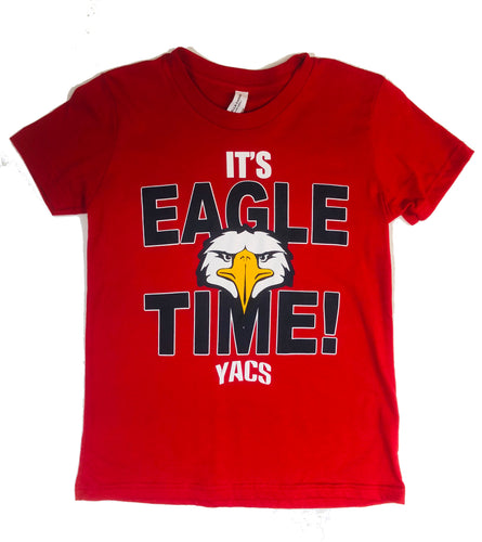 Eagle Time Short Sleeve Red Tshirt